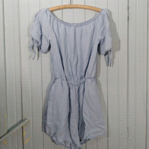 2 chambray summer pcs romper and overall